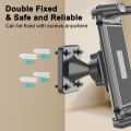 Tablet Wall Mount, 360° Rotation Tablet Holder Stand, Sturdy Base, Kitchen Wall Mount Compatible with iPad/iPhone/All 4.7-15 In.