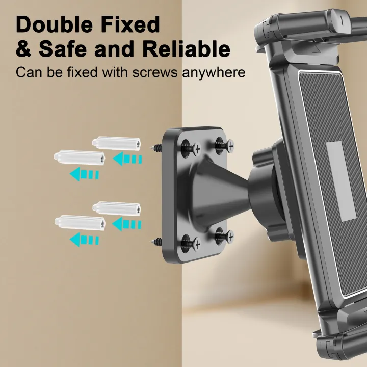 Tablet%20Wall%20Mount,%20360%C2%B0%20Rotation%20Tablet%20Holder%20Stand,%20Sturdy%20Base,%20Kitchen%20Wall%20Mount%20Compatible%20with%20iPad/iPhone/All%204.7-15%20In%20-%20Image%204