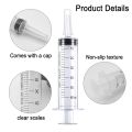 Astic Syringe Ink-Filling Needle Glue Dispenser 60ml Large-Capacity Syringe Pump with 1m Hose for Washing and Pumping.