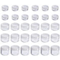 10Pcs 2g 3g 5g 10g 15g 20g 30g Plastic Cosmetics Makeup Box Nail Art Storage Pot Container Clear Sample Lotion Jar.