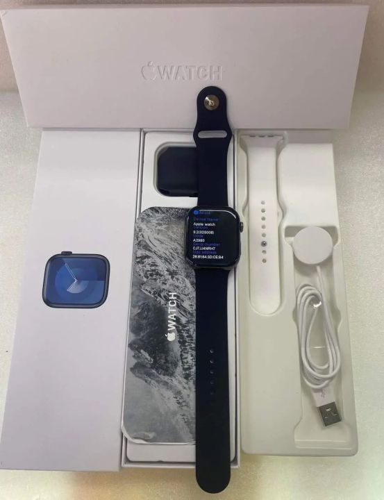 Smart watch series 9 clone with apple logo