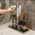 Bathroom Vanity Tray Marel Cosmatic Shalf Organizer for Counter Kitchen sink. 