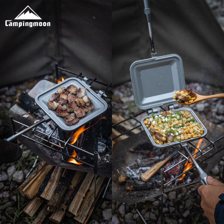 CAMPINGMOON%20TT-1315%20Double-Sided%20Non-Stick%20Bread%20Sandwich%20Toast%20Clamp%20Multi-Purpose%20Camping%20Breakfast%20Clip%20Pan%20Baking%20Tray%20-%20Image%203