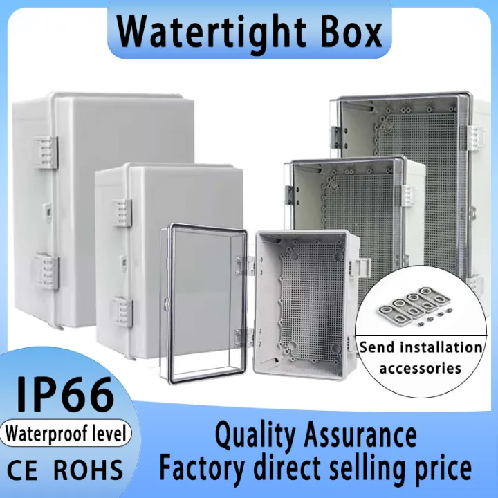 Weatherproof%20Outdoor%20Electrical%20Box%20Junction%20Box%20IP66%20ABS%20Plastic%20Enclosure%20Project%20Box%20with%20Mounting%20Plate%20with%20Wall%20Bracket%20-%20Image%202