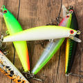 5pcs Casting Floating Minnow Hard Bait Sea Bass Saltwater Sea Fishing Lure. 