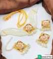 New Arrival🔥🔥🔥
Fancy Beautiful NAURATAN Pearls Choker Set With Earings And Tika😍😍😍
Best Quality✔️. 