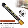 Car Paint Test Thickness Tester Meter Gauge Auto Paint Cars Paint Crash Check Test Paint Tester with Magnetic Tip Scale.