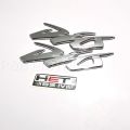 Honda Dio Silver Chromated 3D Badge Monogram Emblem (both sides). 
