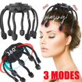 Head Massager – 360° Electric Scalp Massager | 3 Massage Modes | Relaxing Stress Relief & Hair Care.