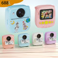 Children Digital Camera - High definition 1080P pixel instant shooting and printing photos can be stored as  for children. 