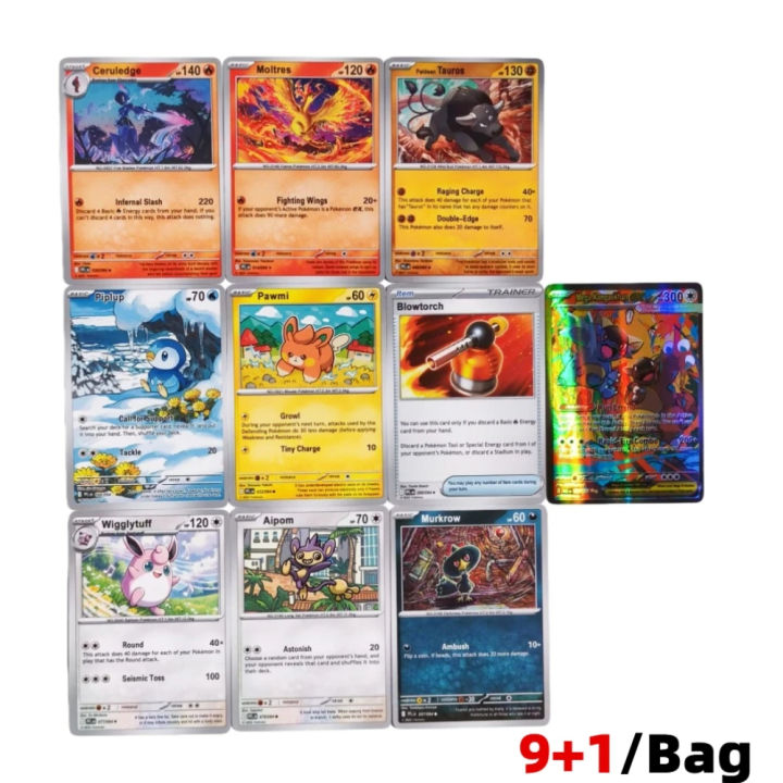 MEGA%20EVOLUTION%20SCARLET&VIOLE%20360PCS/Set%20Pokemon%20Card%20151%20Prismatic%20Evolutions%20Black%20Bolt%20English%20Booster%20Battle%20Transaction%20Card%20-%20Image%206