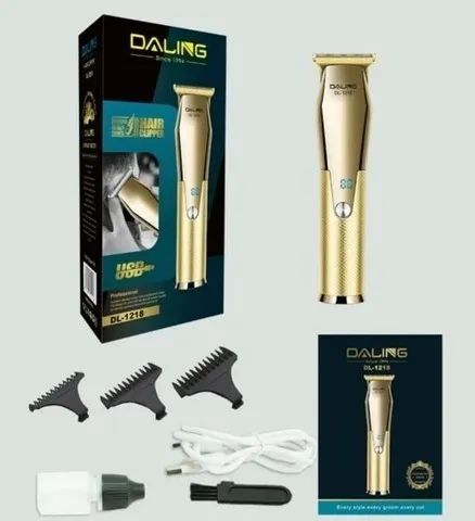 DL-1218 Trimmer/Trimmer Men Multifunctional Groong Trimmer for Men for Body Groong Beard & Moustache Nose Ear & Eyebrow Hair 6 Length Setting, 90 nutes Runtime and Fast Charging