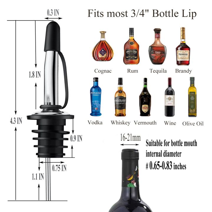 12%20Pack%20Liquor%20Bottle%20Pourers,%20Liquor%20Pour%20Spout%20for%20Liquor%20Bottles,%20Stainless%20Steel%20Olive%20oil%20Dispenser%20Spout,%20Dust%20Caps%20Covers%20-%20Image%204