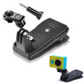 Backpack Strap Clip 360 Degree Rotation Hat Belt Clamp Mount For Hero 11 10 9 8 Action Camera Accessories.