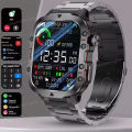 Men Smart Watch Bluetooth Call Fitness Clock Heart Monitor 5ATM Swim Waterproof Sport Smartwatch for IOS Android 2026.