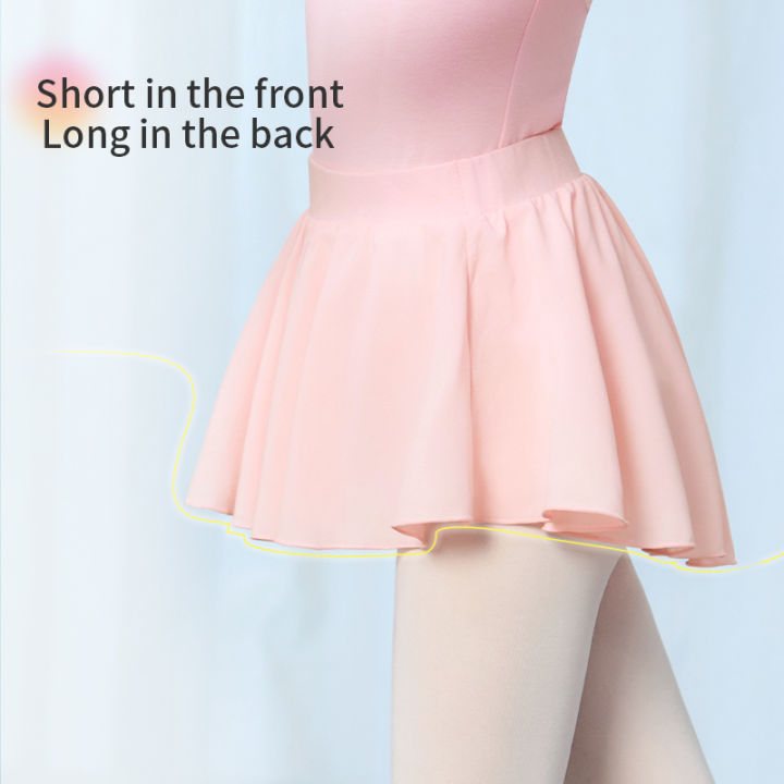 Girls%20Black%20Ballet%20Skirt%20Pull%20On%20Dance%20Skirt%20Toddler%20Dance%20Chiffon%20Skirt%20Elastic%20Waistband%20Skirts%20Pink%20Short%20Skirt%20Ballerina%20-%20Image%206