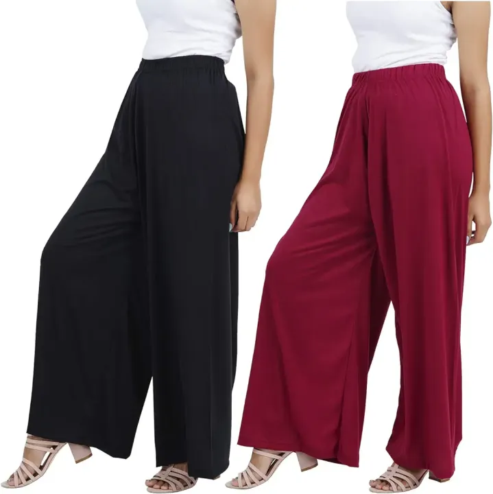 Multicolor%20Crepe%20Polister%20Palazzo%20for%20Women%20Side%20Poket%20Combo%20Pack%20of%202%20-%20Image%202