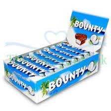 Bounty Chocolate, 57gm, 24 Bars Box