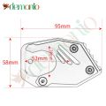 Motorcycle Accessories For HONDA XLV 600 650 700 TRANSALP CNC Aluminum Side Stand Extension Kickstand Pad Support Plate Enlarge. 