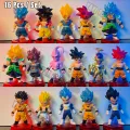 Dragon Ball Z Super Saiyan Son Goku Anime Figure Son Gohan Vegeta Broly Piccolo Majin Buu Set Action Figurine Model Gifts Toy. 