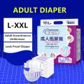 Adult Diaper Anti Side Leakage Disposable Adults Elderly Puerpera Incontinence Urinal Diaper Physiological Pant Safety Underwear. 