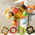 Manhattan Busy Ball Three in One Exercise Grasping Emotions Soothing Gum Grinding Teeth Montessori Puzzle Toy Kids Birthday. 
