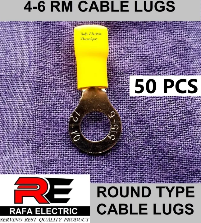 Cable%20Lug%204-6%20Rm%20Terminal%20round%20type%20O%20type%20Lugs%2012-10mm%20Insulated%20Ring%20Terminal%2012-10mm%20AWG%20Battery%20Cable%20Connector%20Clip%204-6%20Rm%2050%20Piece%20Pack%20-%20Image%202