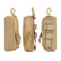 MOLLE Eyeglass Case Hunting Shockproof Protective Goggles Box Portable Outdoor Sunglasses Case-1000D Nylon.