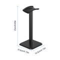 Universal Headphone Stand Display Bracket Hard Plastics Headset Holder For Head Gaming Earphone Desktop Earphones Support Holder.