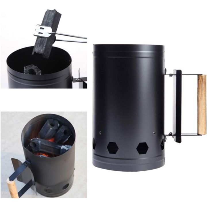 Barbecue%20Fire%20Starter%20Stainless%20Steel%20Barbecue%20Charcoal%20Burner%20Portable%20Handle%20Ignition%20Barrel%20Camping%20Picnic%20Cooking%20Stove%20Hood%20-%20Image%202