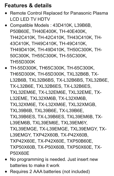Panasonic%20LED%20TV%20Remote%20Control%20%20-%20Image%204
