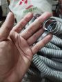 GI PVC  coated flexible  Metallic conduit pipe 1 Inch size for Electrical or solar wires - useful electrical accessory. 