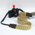 Ethnic Camera Shoulder Strap Wide lanyard Retro Adjustable Neck Sling Belt Universal for canon sony fujifilm nikon Panasonic LM. 
