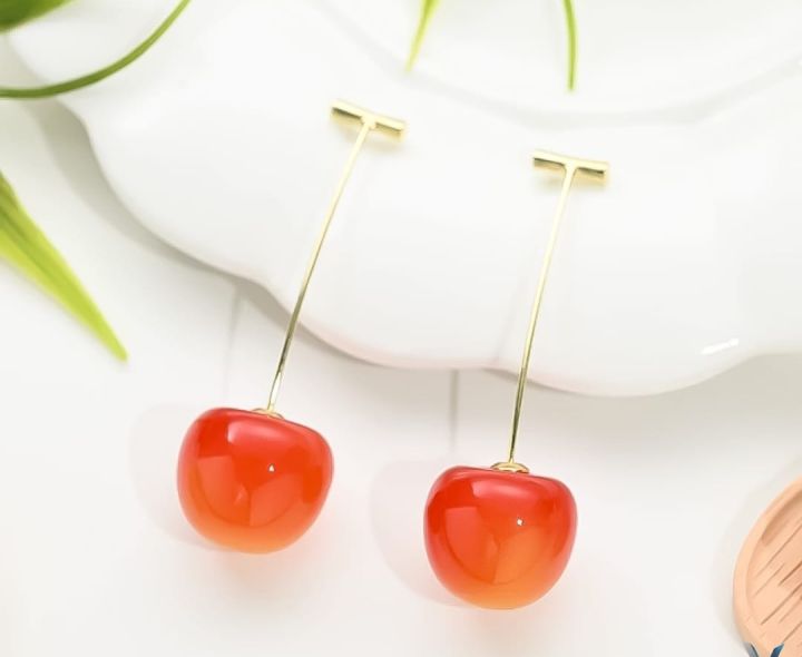 Antic%20Earring%20Cherry%20Shap%20Drop%20Earring%20-%20Image%207