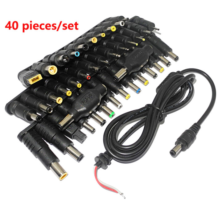 40pcs 5.5*2.1mm Female jack Dc Plug for Laptop Ac Power Charging Adapter Computer Tips Connector for   for  Notebook