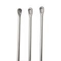 3PCS Stainless Steel Lab Spoon Spatula For Lab Powder Measuring Sampling Spoon Mixing Spatula Scoop Tools. 