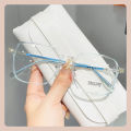 Korean fashion anti-light anti-blue radiation glasses square glasses men and women. 