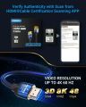 HDMI cable Ultra Certified 10K 8K HDMI Cable 6FT: HDMI 2.1 Cables 48Gbps High Speed Premium Braided Cord 8K@60Hz 4K@120Hz 4K@144Hz HDCP 2.2&2.3 CL3 ARC eARC for HD/HDR/HDTV. 