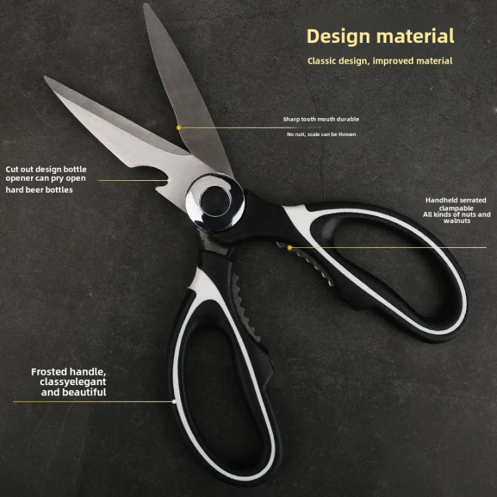 Stainless%20Steel%20Multipurpose%20Kitchen%20Scissor%20Tool%20for%20Meat%20Vegetables%20Barbeque%20Chicken%20Kitchen%20Supplies%20with%20Safety%20Sheath%20-%20Image%204