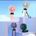 Mini Hand | Fan | 5 to 1 Speed,90° Foldable Fan| Rechargeable Hand Fan| Portable Air Conditioner Mini Cooler Rechargeable Fan | Hand USB Fan | Turbo Speed Fan | Portable Electric Fan | Handheld Mini Fan for Desk, Office-use, Bedroom, Outdoor Travel, &Fan. 