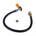 Leakproof  Gas Refill Pipe Tube Cylinder Convertor Gas Refill Adapter Filling Tank Coupler Accessories Valve Braided Hose. 