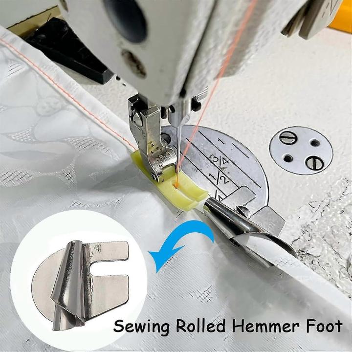 Universal Hemming Foot - All over machine applicable- Easy & Professional Fabric Folding