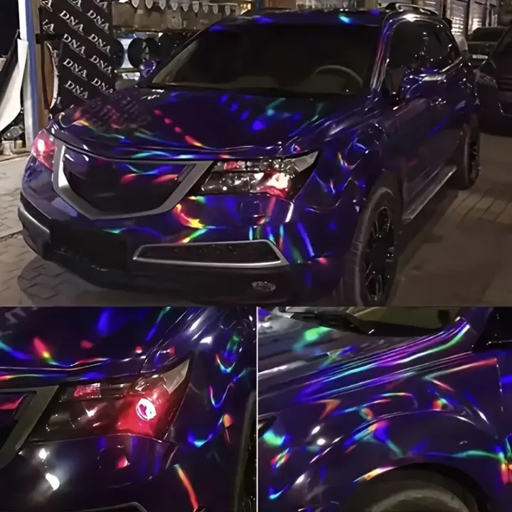 Premium%20Gloss%20Holographic%20Chrome%20Purple%20Vinyl%20Wrap%20Roll%20Self%20Adhesive%20Decal%20Automotive%20Car%20Wrapping%20Film%20-%20Image%203