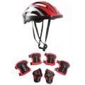 7pcs Children Skating Protector Set Comfortable Shockproof Bike Safety Helmet Knee Elbow Wrist Guard Pad Set for 4-16 Kids. 