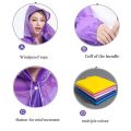 1pc Hooded Rain Coat Women Men Impermeable Thickened Waterproof Tourism Outdoor Hiking Rain Poncho Outdoor Products.