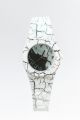 New Arabic Aura Watch With Black & White Zebra & marbel Design unique black & white dial 100% premium fiber quality light weight & easy to wear. 