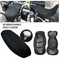Motorcycle Seat Cover 3D Mesh Fabric Breathable Waterproof Anti-Slip Protector Pad Motorbike Scooter Cushion Mesh Net Seat Cover. 