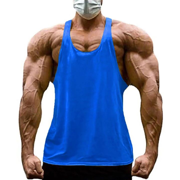 Summer%20Cotton%20Bodybuilding%20Muscle%20Stringer%20Tank%20Top%20Men%20Fitness%20Workout%20Y%20BACK%20Vest%20-%20Image%204