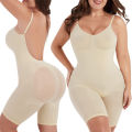 Comfort Seamless Bodysuit Printed Plus Size Tummy Control Shapewear Flat Belly Slimming Underwear Full Body Shaper Corset Women. 