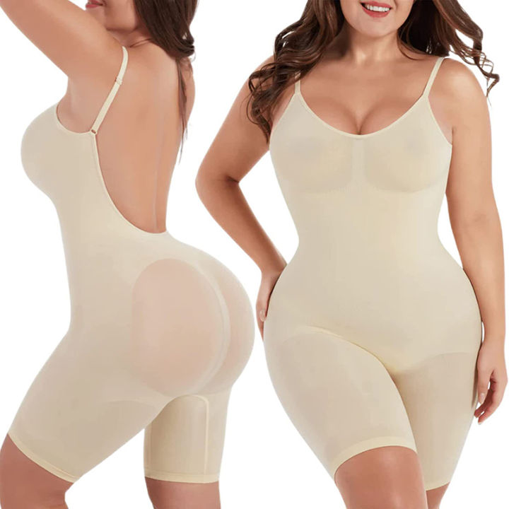Comfort%20Seamless%20Bodysuit%20Printed%20Plus%20Size%20Tummy%20Control%20Shapewear%20Flat%20Belly%20Slimming%20Underwear%20Full%20Body%20Shaper%20Corset%20Women%20-%20Image%207